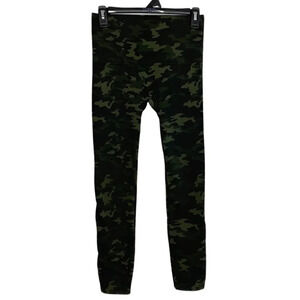 Bagatelle Leggings Camouflage Womens Medium Green Camo Seamless High Rise